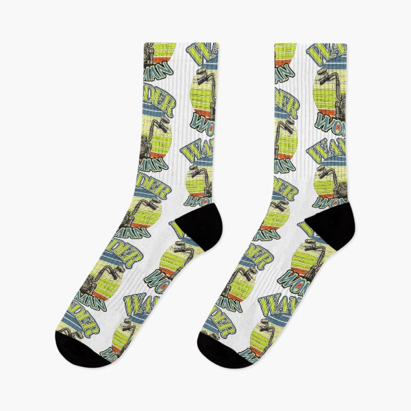 Item preview, Wander Woman Motorcycle Cruiser Lime & Blue Sunset designed and sold by SmileThreads.