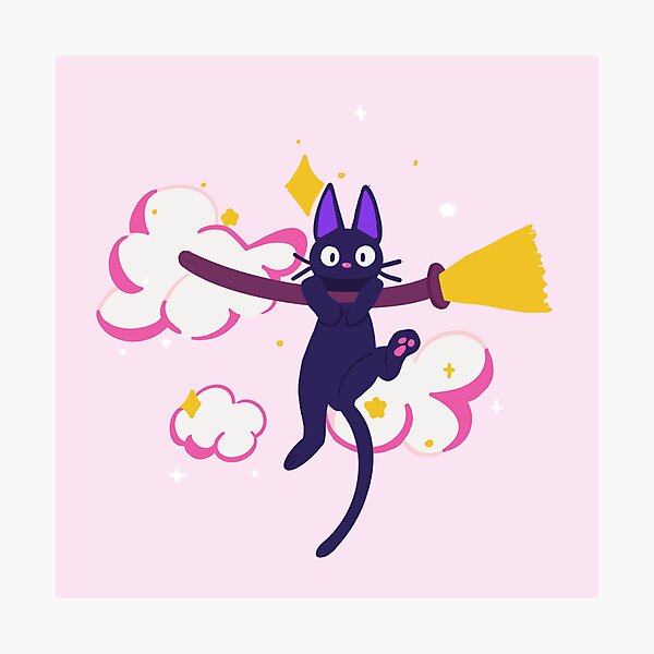 Item preview, Jiji Ghilbli on a broom designed and sold by Luinwen.
