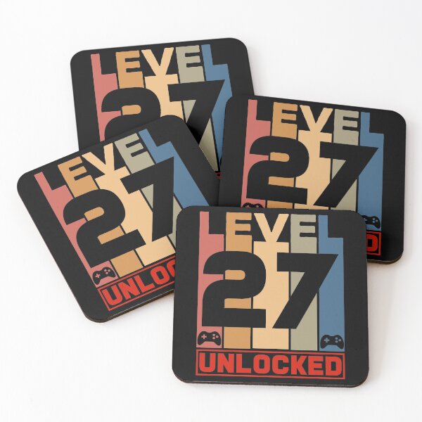 Item preview, Level 27 Unlocked - Born in 1994 Gaming - 27th Birthday Anniversary Video Game Father's Day Christmas Present. designed and sold by ALITOPRINCE.