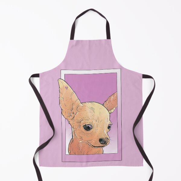 Item preview, chihuahua baby girl portrait in pink designed and sold by weilertsen.