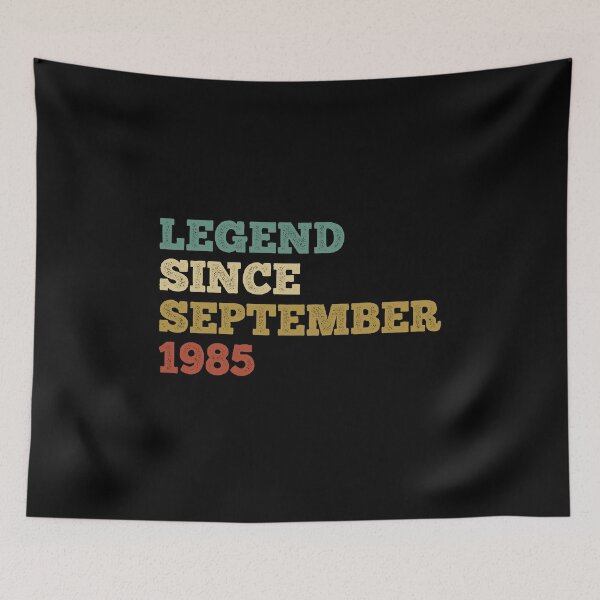 Item preview, vintage 1985 shirt, 36th birthday shirt, september birthday shirt, september shirt, september birthday designed and sold by T-DESIGNEDZ.