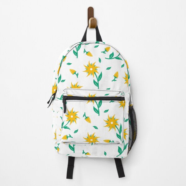 Item preview, Yellow turquoise flower pattern designed and sold by Kritzel-Claudi.