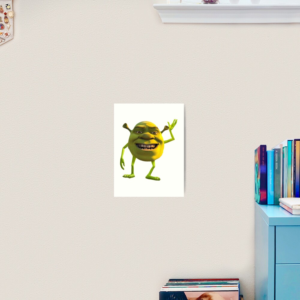 Shrek meme Photographic Print for Sale by Pulte