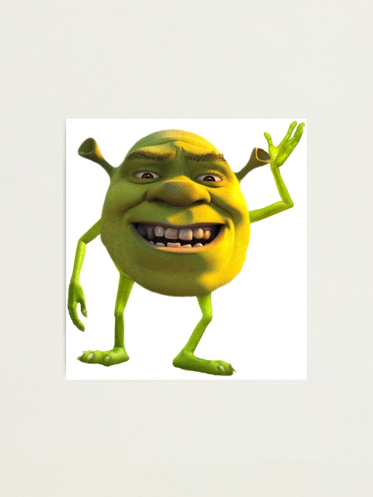 Shrek meme Photographic Print for Sale by Pulte