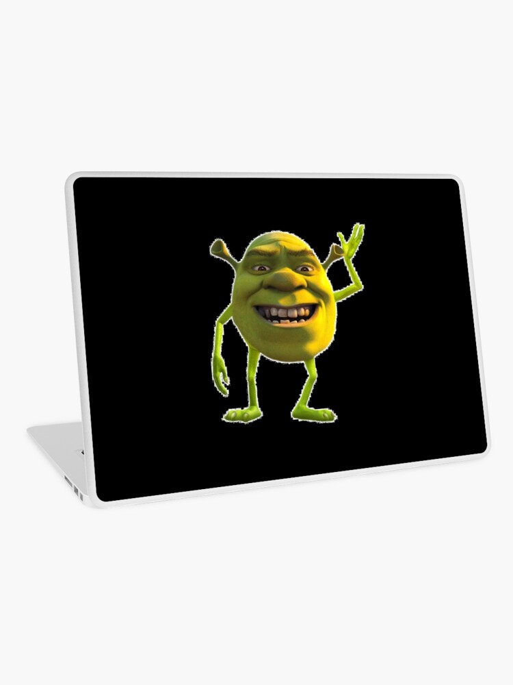 Derp Shrek meme | Laptop Skin