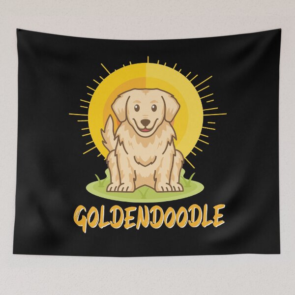 Item preview, Goldendoodle Cute Doodle Dog designed and sold by ALYODESIGN.