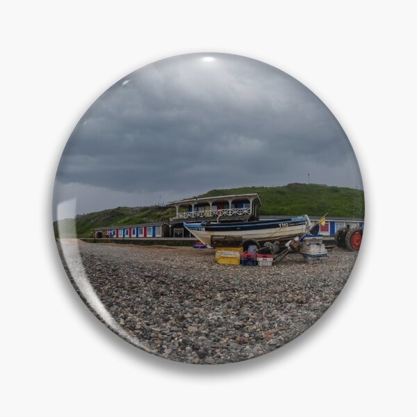 Item preview, Panorama of crab fishing boat on Cromer beach, Norfolk designed and sold by yackers1.