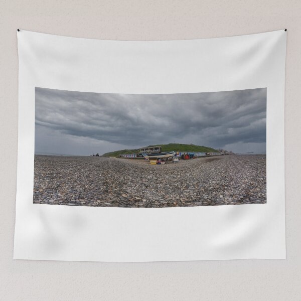 Item preview, Panorama of crab fishing boat on Cromer beach, Norfolk designed and sold by yackers1.