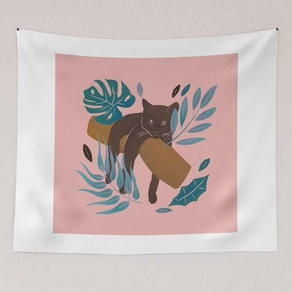 Item preview, Lazy Kitten designed and sold by laurel irene.
