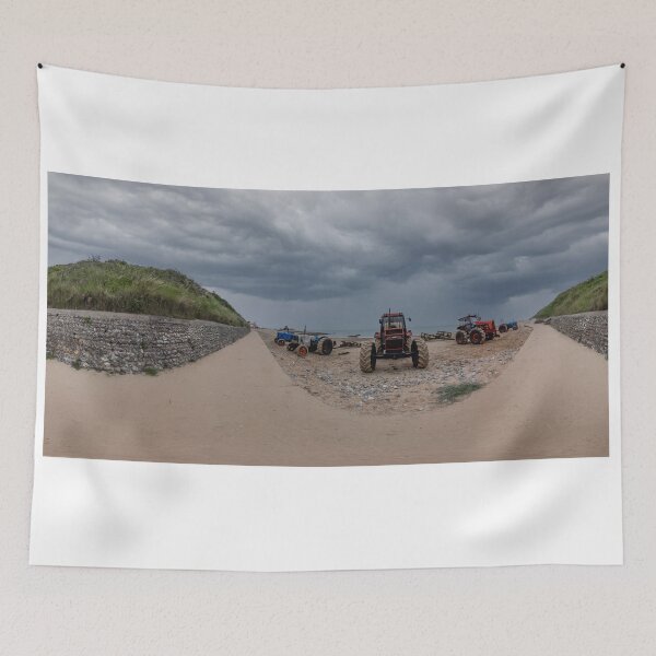 Item preview, 360 panorama of tractors used in the fishing industry on Cromer beach designed and sold by yackers1.