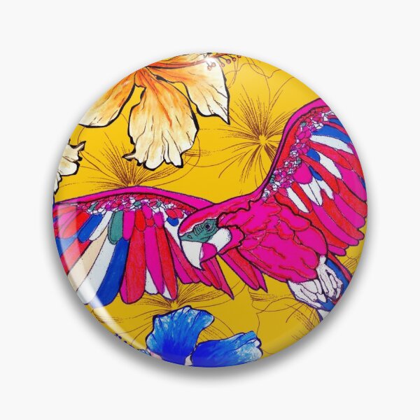 Item preview, The macaw's flight pattern by Marcia Ribeiro designed and sold by bymarciaribeiro.