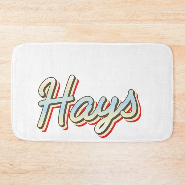 Item preview, Hays College Town Script 1 designed and sold by Lokalista.