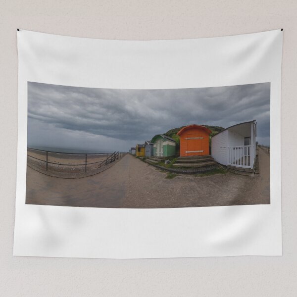 Item preview, 360 panorama of wooden beach huts on Cromer beach, Norfolk designed and sold by yackers1.