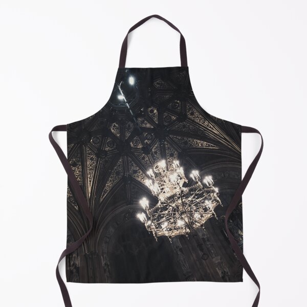 Item preview, Gothic Architecture Interior with Golden Chandelier in London, United Kingdom designed and sold by LaceySkies.