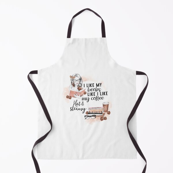 Item preview, I Like My Books like I like my Coffee Hot & Steamy designed and sold by erinbookdragon.