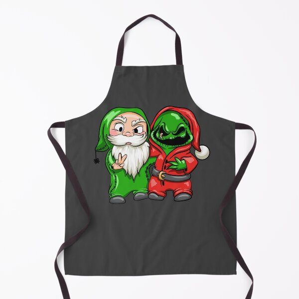 Item preview, santa and oogie best friends designed and sold by HGothMoths.