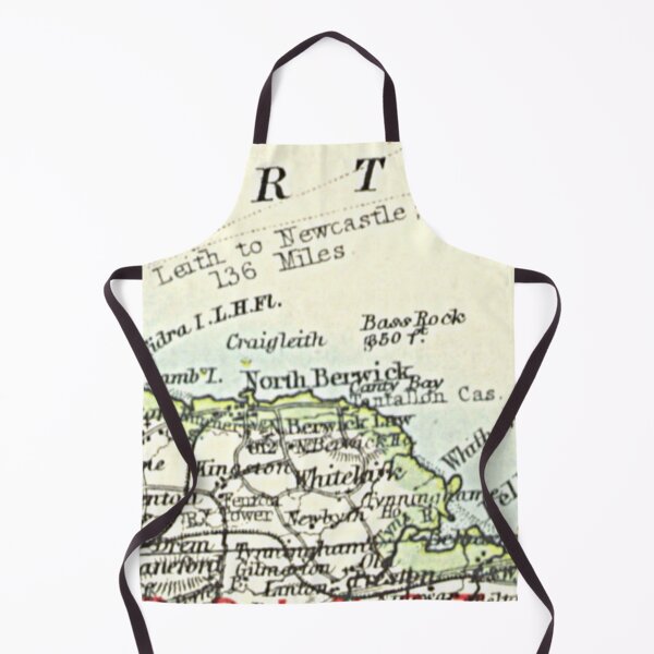 Item preview, NORTH BERWICK & surrounding area map 1899 designed and sold by yourscotland.