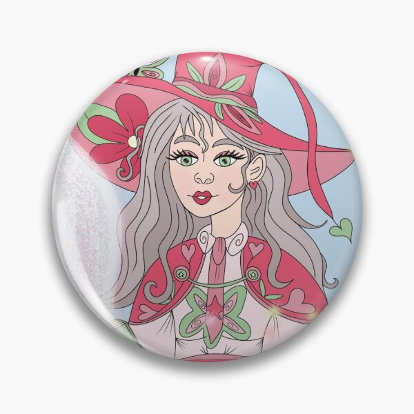 Item preview, Pink Witch Girl designed and sold by drawwithren.