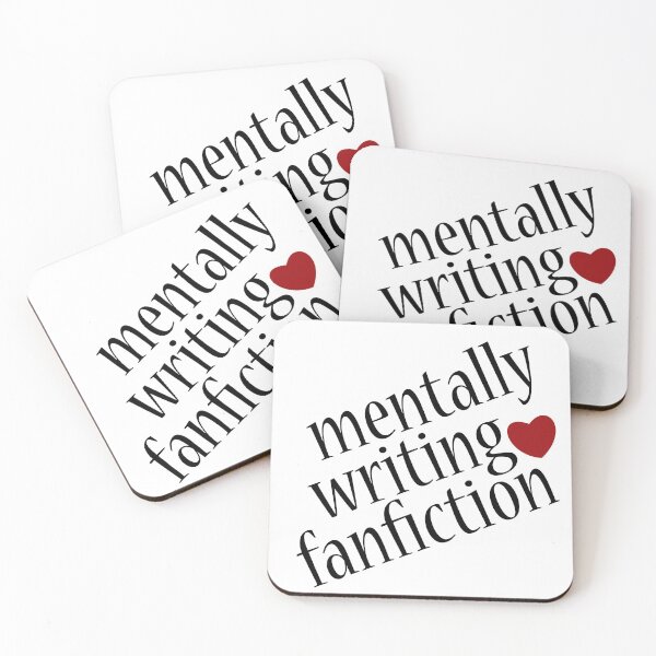 Item preview, Mentally Writing Fanfiction designed and sold by PlanetaryArtist.