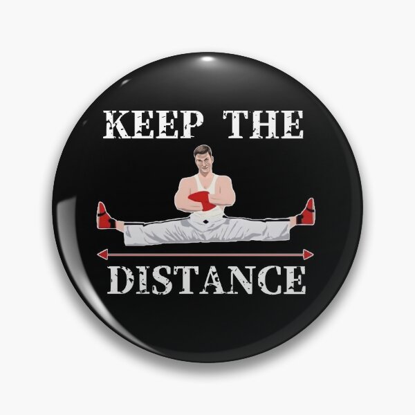 Item preview, JCVD Keep The Distance designed and sold by KingsManKind.