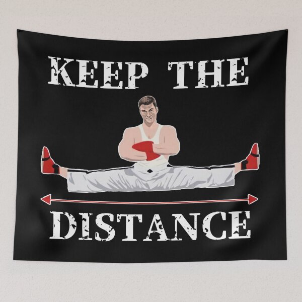 Item preview, JCVD Keep The Distance designed and sold by KingsManKind.