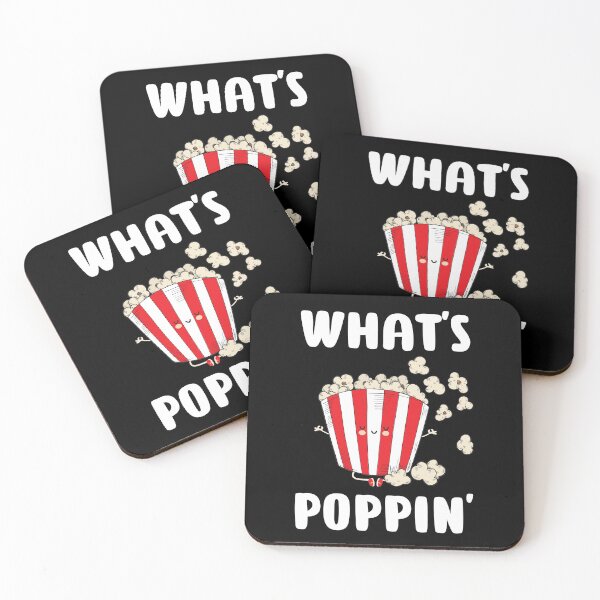 Item preview, What's Poppin Popcorn Bag Funny Carnival Party Gift designed and sold by Lenny Stahl.
