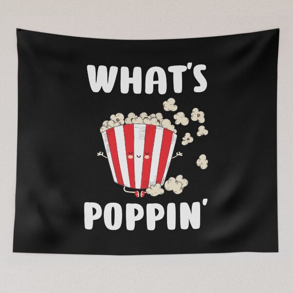 Item preview, What's Poppin Popcorn Bag Funny Carnival Party Gift designed and sold by Lenny Stahl.