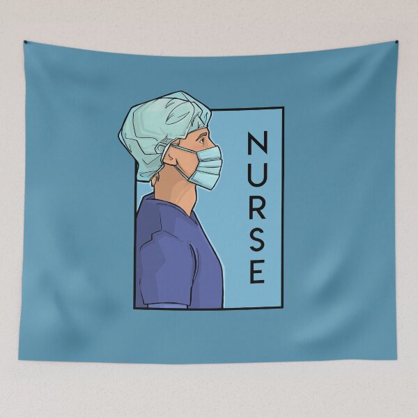 Item preview, Nurse designed and sold by Karen Hallion Illustration.
