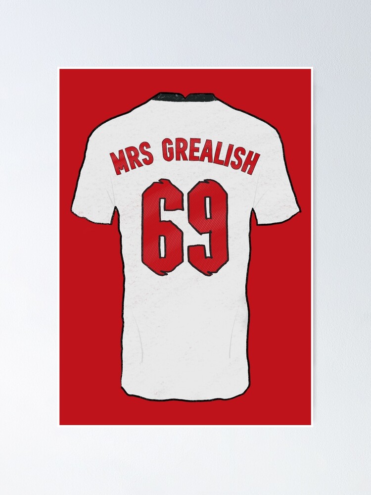 mrs grealish football shirt