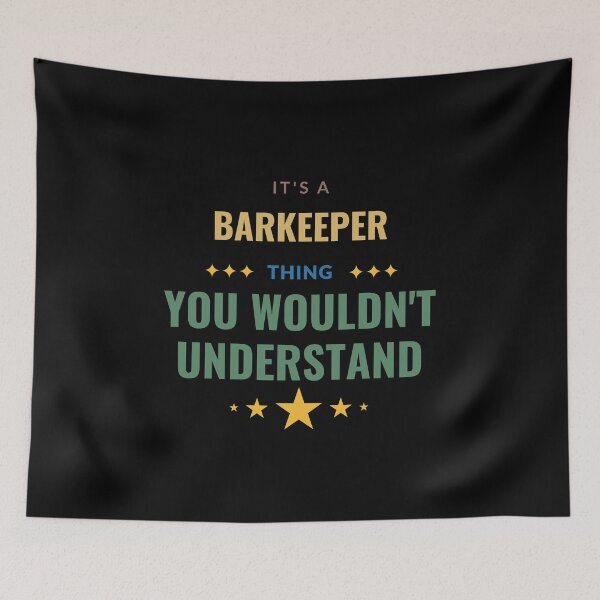 Item preview, It's a Barkeeper Thing You Wouldn't Understand designed and sold by Crafty-Mornings.