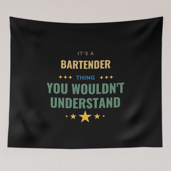 Item preview, It's a Bartender Thing You Wouldn't Understand designed and sold by Crafty-Mornings.