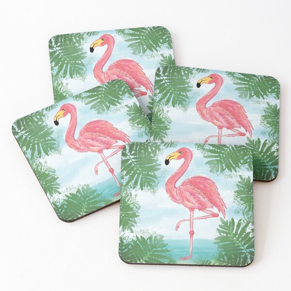 Item preview, Pinky the flamingo designed and sold by courbebleue.