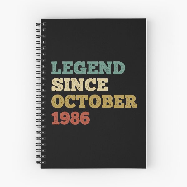 Item preview, vintage 1986 shirt, 35th birthday, 35th birthday shirt, october birthday shirt, october shirt, october birthday designed and sold by T-DESIGNEDZ.