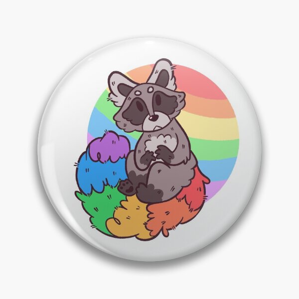 Item preview, Pride Raccoon RAINBOW designed and sold by Epoxxalypz.