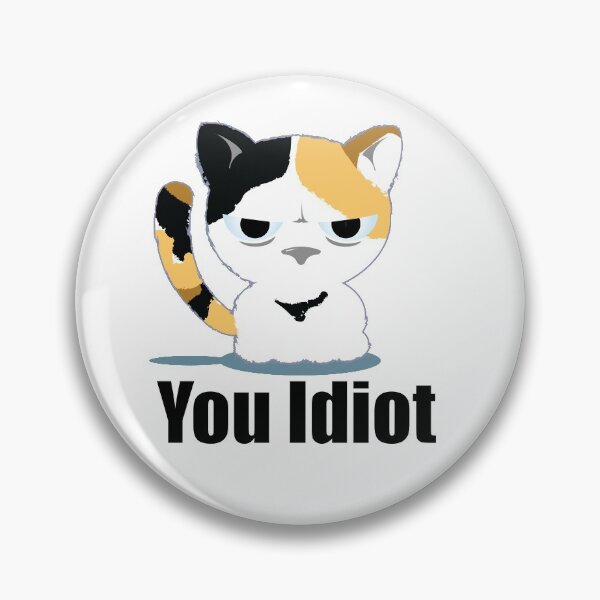 Item preview, Grumpy Cat Calico - You Idiot designed and sold by sunsunyy.