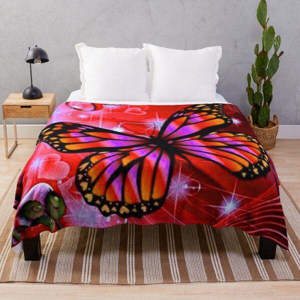 Item preview, Shiny red butterfly love designed and sold by NexusArts.