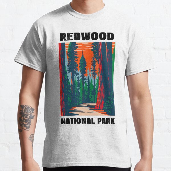 Redwood National Park, Redwood Trees Classic T-Shirt