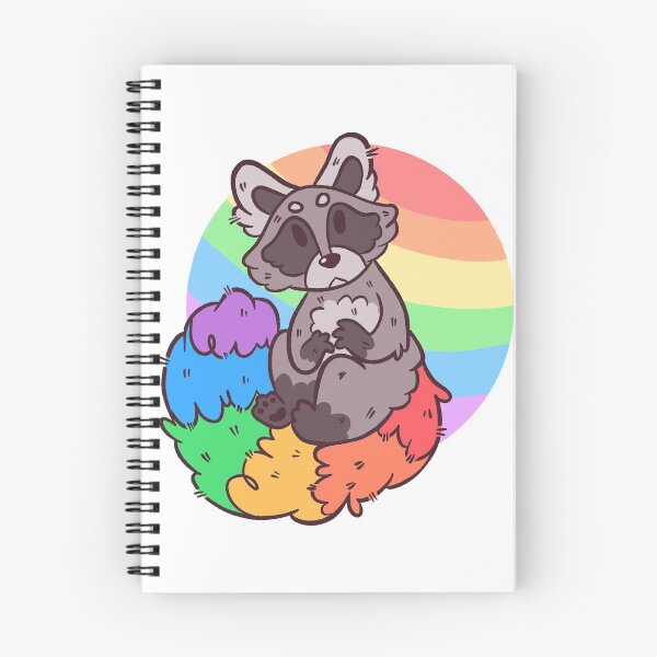 Item preview, Pride Raccoon RAINBOW designed and sold by Epoxxalypz.
