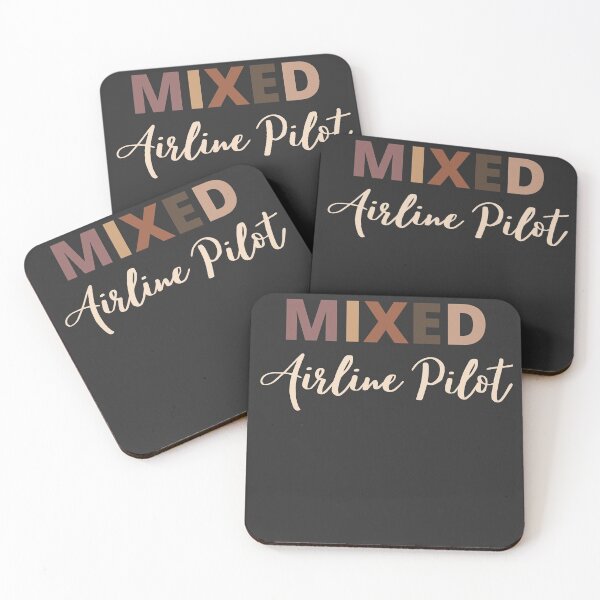 Item preview, Mixed Race Airline Pilot designed and sold by LAST WEEK'S STOLEN AESTHETICS.