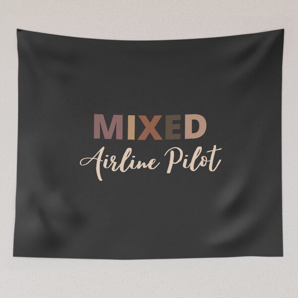 Item preview, Mixed Race Airline Pilot designed and sold by LAST WEEK'S STOLEN AESTHETICS.