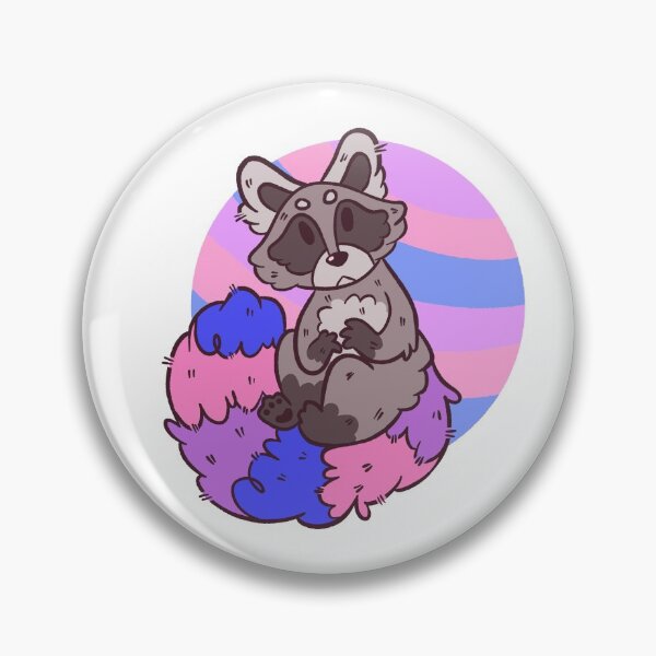 Item preview, Pride Raccoon BISEXUAL designed and sold by Epoxxalypz.