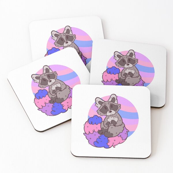 Item preview, Pride Raccoon BISEXUAL designed and sold by Epoxxalypz.