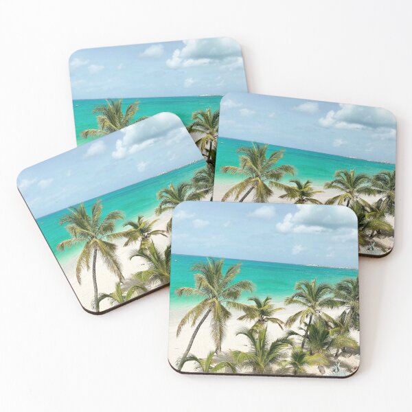 Item preview, Sunny Day At The Beach With Palm Trees  designed and sold by Barolina.