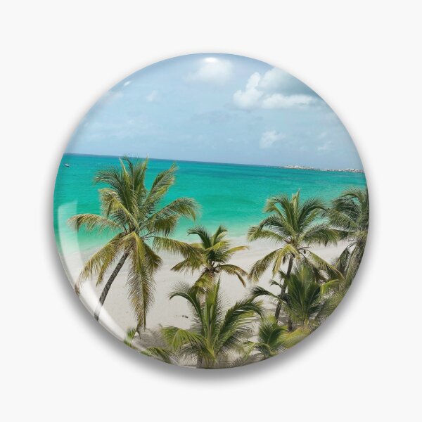 Item preview, Sunny Day At The Beach With Palm Trees  designed and sold by Barolina.