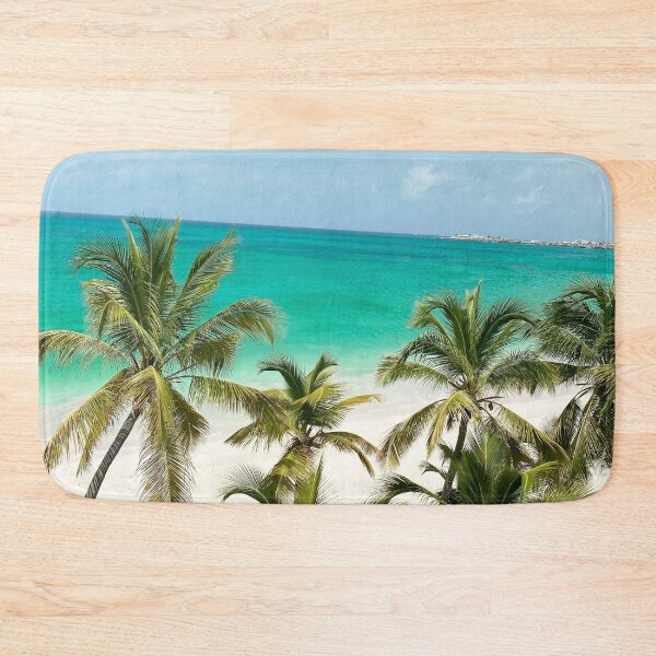 Item preview, Sunny Day At The Beach With Palm Trees designed and sold by Barolina.