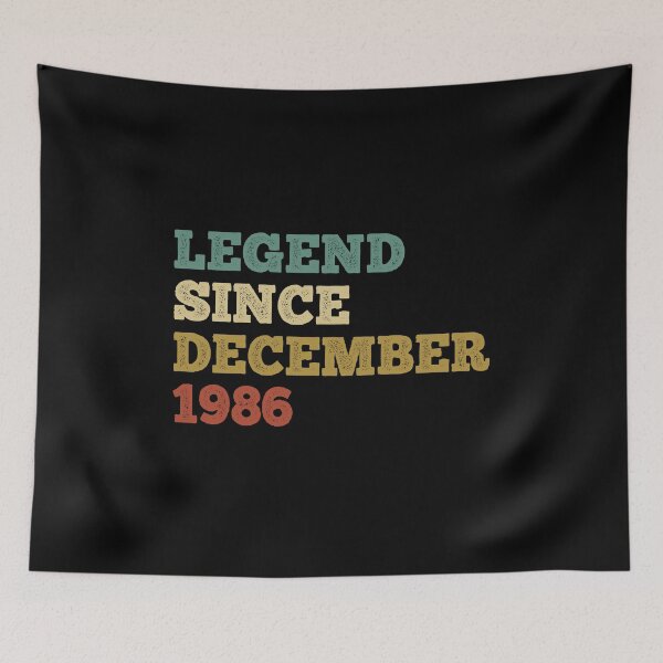 Item preview, vintage 1986 shirt, 35th birthday, 35th birthday shirt, december birthday shirt, december shirt, december birthday designed and sold by T-DESIGNEDZ.