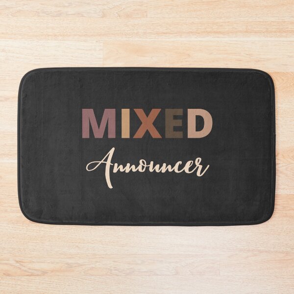 Item preview, Mixed Race Announcer designed and sold by LAST WEEK'S STOLEN AESTHETICS.
