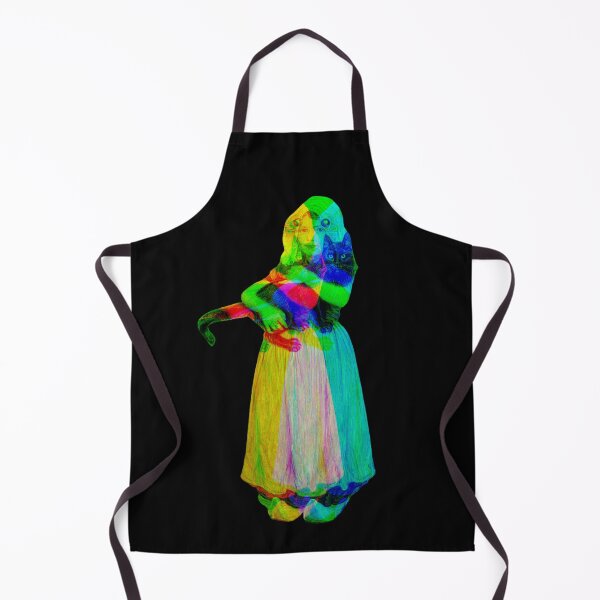 Item preview, Dutch Girl Holding a Black Cat designed and sold by HistoryDesigns.