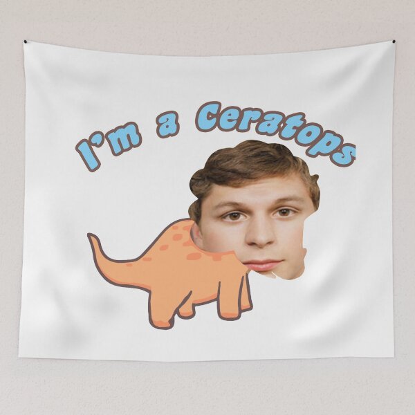 Item preview, Michael Ceratops Cute pastel designed and sold by Ratch2929.