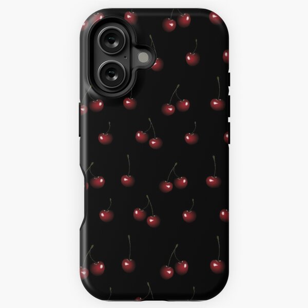 Item preview, Cherries on black designed and sold by lilyatlantis.